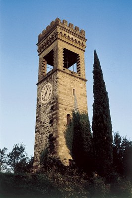 Remodelled old clock tower