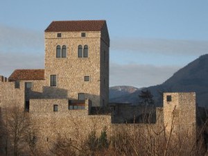 The donjon of Ragogna Castle