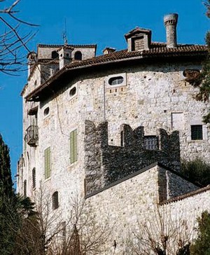 View of Villalta Castle from the south-west.