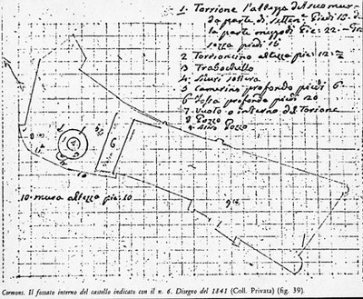 Disegno del 1841, collezione privata.