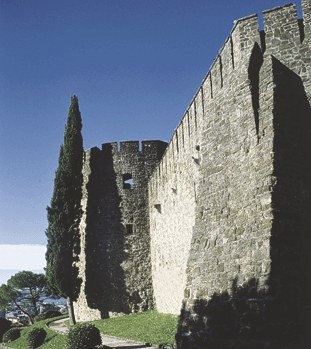 Veduta del castello.