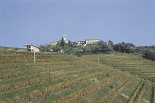 Panoramica del colle di Ruttars.