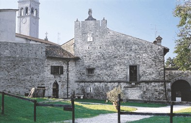 Particolare del castello.