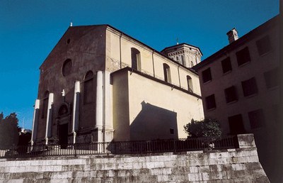 Veduta del duomo di San Marco del XIII secolo in stile tardo-gotico.