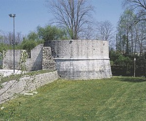 La torre di Castelvecchio.