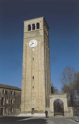 La torre dell'orologio.