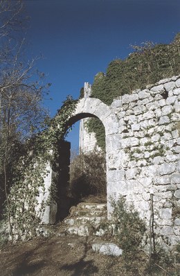 Resti del castello.