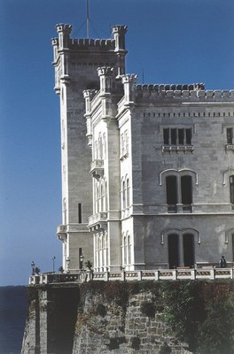 Dettaglio del palazzo.