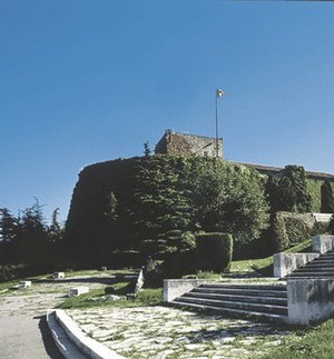 Vista d'insieme del castello