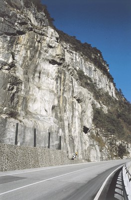 Il punto in cui sorgeva il forte La Chiusa.