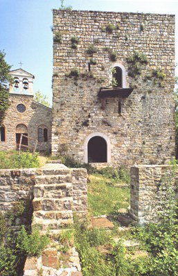 Veduta del sito castellano