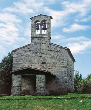 La chiesa castellana di San Rocco.