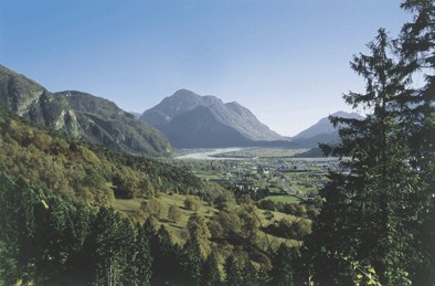 Panorama dal colle della Torre Picotta.