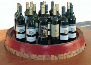 La linea completa dei prodotti enologici
dell'Azienda vinicola Arcania