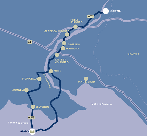 Mappa itinerario 5 - La Laguna