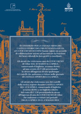 Accordo Consorzio Castelli-Civici Musei di Udine